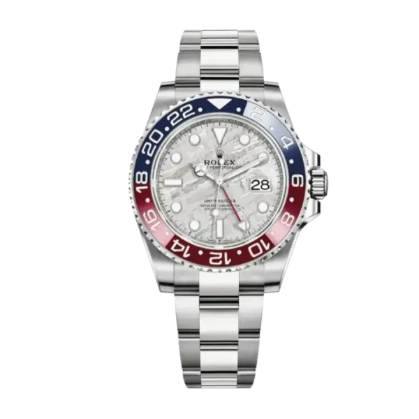 Rolex GMT Master II 126719BLRO | Steel & White gold, Blue, Red | Oyster