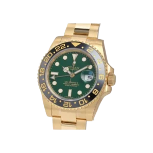 Additional view of Rolex GMT Master II 11678LN | Yellow gold, Black | Oyster