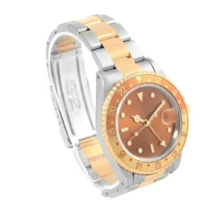 Additional view of Rolex GMT Master II 16713 | Steel & Yellow gold, Brown | Oyster