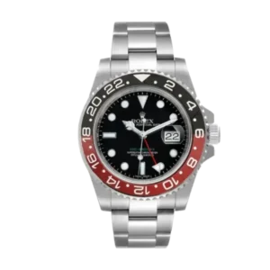 Rolex GMT Master II 16710 | Steel & White gold, Red, Black | Oyster