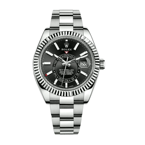 Rolex Sky Dweller 326934-0005 Rhodium, Black | Steel & White gold | Oyster