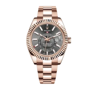 Rolex Sky Dweller 326935-0007 Rhodium, Grey | Everose Gold | Oyster