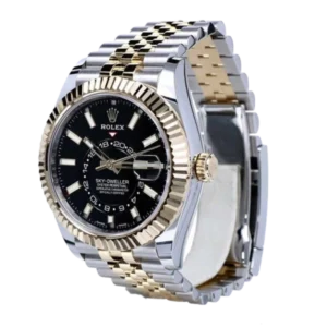 Additional view of Rolex Sky Dweller 326933-0005 Black | Steel & Yellow gold | Jubilee