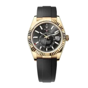 Rolex Sky Dweller 336238 Rhodium, Black | Black, Everose Gold | Oysterflex