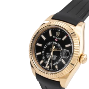 Additional view of Rolex Sky Dweller 336238 Rhodium, Black | Black, Everose Gold | Oysterflex