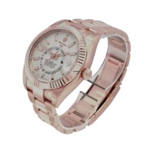 Additional view of Rolex Sky Dweller 326935-0005 White | Everose Gold | Oyster