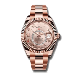 Rolex Sky Dweller 326935-0004 Rhodium, Pink Gold | Everose Gold | Oyster