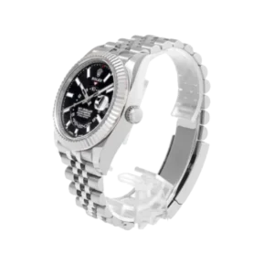 Additional view of Rolex Sky Dweller 326934-0005 Rhodium, Black | Steel & White gold | Jubilee