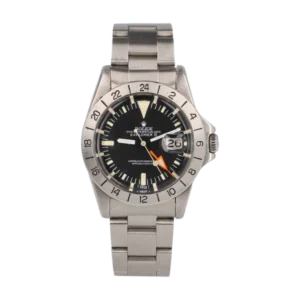 Rolex Explorer II 1655 (Antique) Silver White | Leather, Black, Yellow gold | Oyster | Fixed 24H