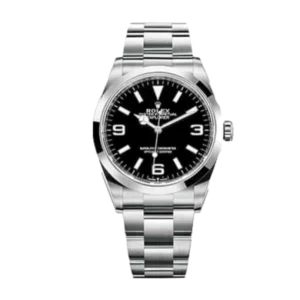 Rolex Explorer 124270 Black | Steel & White gold | Oyster | Fixed 24H
