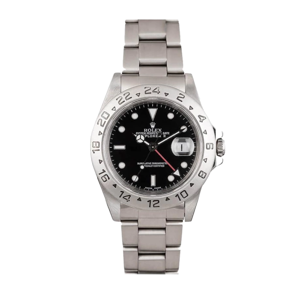 Rolex Explorer Vintage Black | Steel & White gold | Oyster | Fixed 24H
