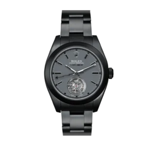 Rolex Milgauss Label Noir Black | Steel & White gold, Black | Oyster | Smooth