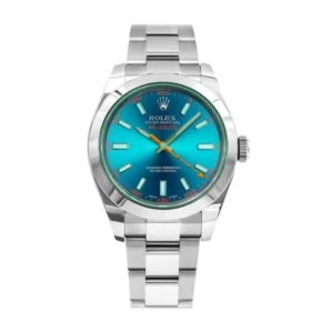 Rolex Milgauss Z-Blue | Steel & White gold | Oyster | Smooth
