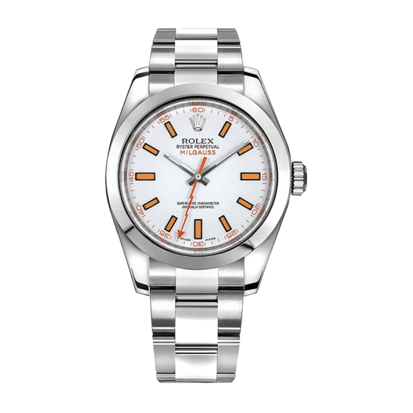 Rolex Milgauss White | Steel & White gold | Oyster | Smooth