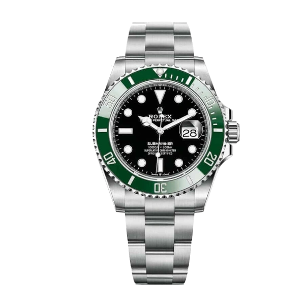Rolex Submariner 126610LV Black | Stainless Steel 904L, Green | Oyster