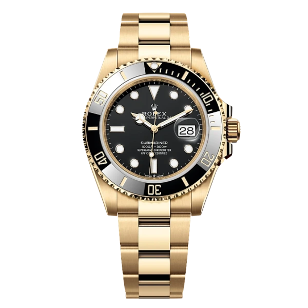Rolex Submariner 126618 Black | Yellow gold, Black | Oyster