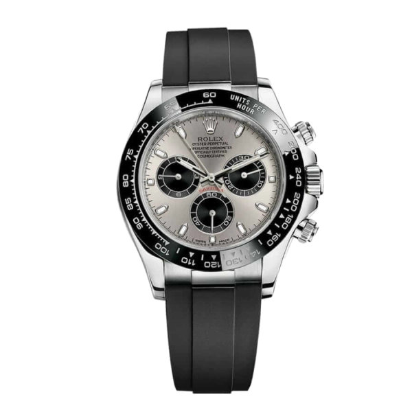 Rolex Daytona 116519LN-0024 Silver Black | Oysterflex | Tachymeter
