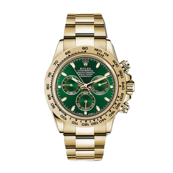 Rolex Daytona 116508-0013 Green | Oysterflex | Tachymeter
