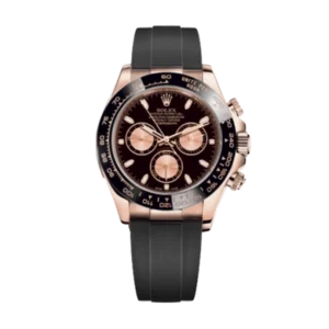 Rolex Daytona 116515LN-0012 Black Rose Gold | Rubber, Rose Gold, Black | Oysterflex | Tachymeter
