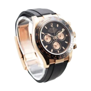 Additional view of Rolex Daytona 116515LN-0012 Black Rose Gold | Rubber, Rose Gold, Black | Oysterflex | Tachymeter