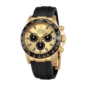 Additional view of Rolex Daytona Cosmograph 116518LN Rose Gold Black | Oysterflex | Tachymeter