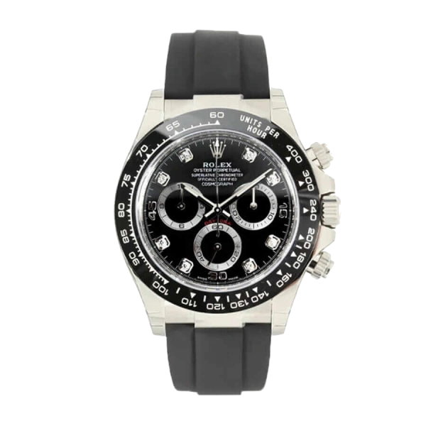Rolex Daytona 116519LN Black Diamonds | Oysterflex | Tachymeter