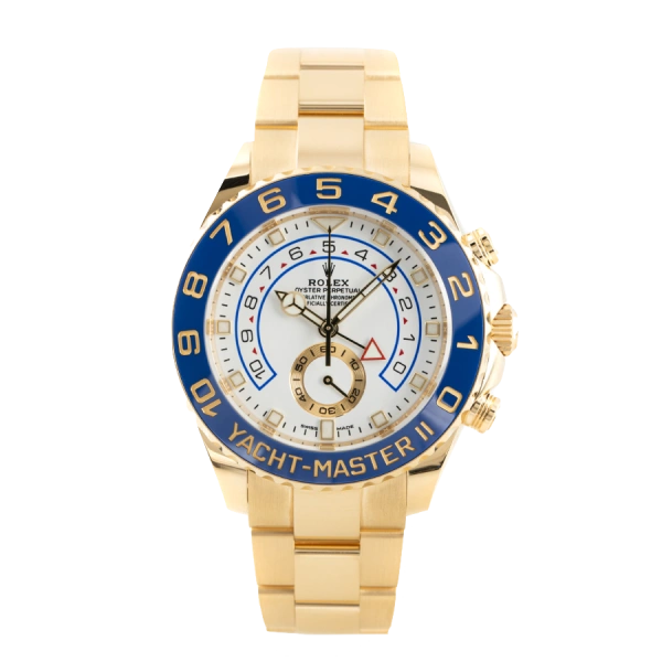 Yacht Master II 116688 White | Yellow gold, Blue | Oyster