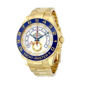Additional view of Yacht Master II 116688 White | Yellow gold, Blue | Oyster