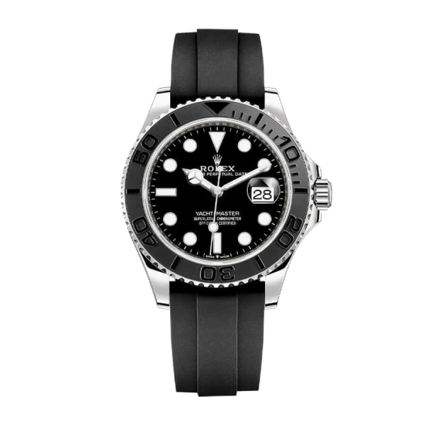 Yacht Master 226659 Black | Black, Steel & White gold | Oysterflex