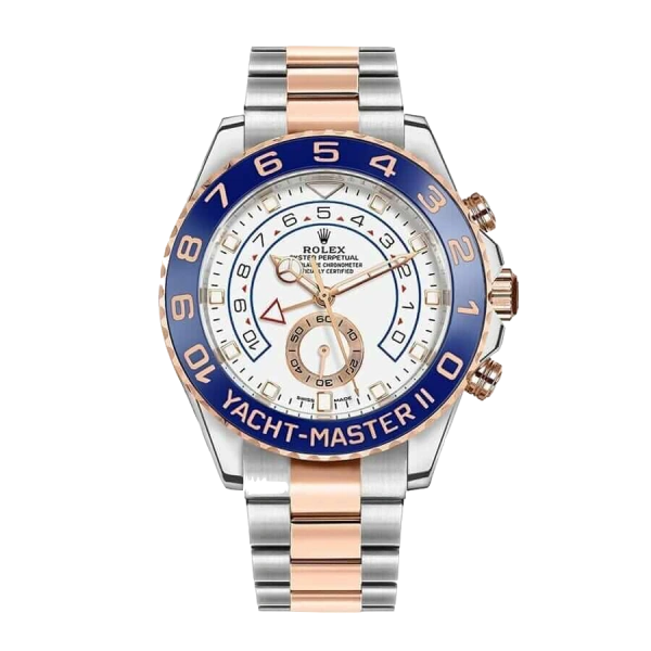 Yacht Master II 116621 White | Steel & Rose gold, Blue | Oyster