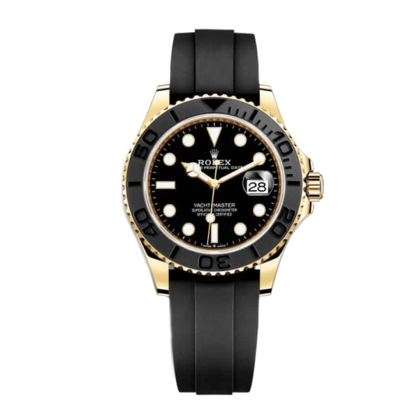 Yacht Master 226659 Black | Yellow gold, Black | Oysterflex