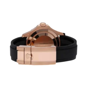 Additional view of Yacht Master 116695 SATS Black | Black, Rose Gold & Diamond | Oysterflex