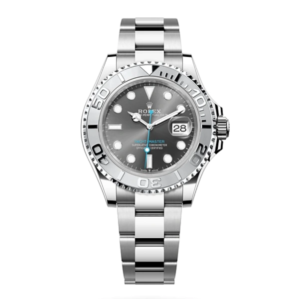 Yacht Master 268622-0002 Platinum & Rhodium, Grey | Steel & White gold | Oyster