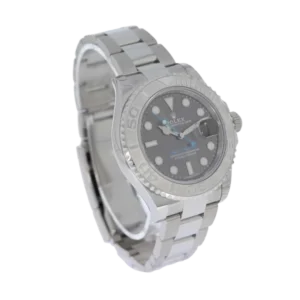 Additional view of Yacht Master 268622-0002 Platinum & Rhodium, Grey | Steel & White gold | Oyster