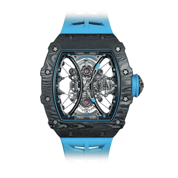 Richard Mille RM 055 Skeleton RM 53-01 | Black, Navy Blue