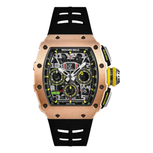 Richard Mille RM 011 Skeleton RM 011 | Rose Gold, Black