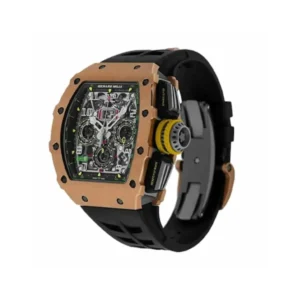 Additional view of Richard Mille RM 011 Skeleton RM 011 | Rose Gold, Black