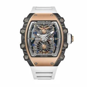 Richard Mille RM 011 Skeleton RM 21-01 | Rose Gold, White