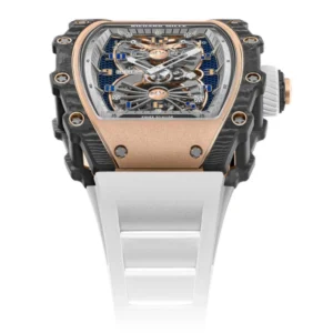 Additional view of Richard Mille RM 011 Skeleton RM 21-01 | Rose Gold, White