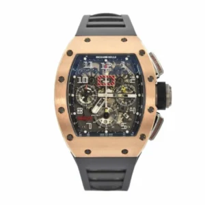 Richard Mille RM 011 Skeleton RM011 AJ RG | Rose Gold, Black