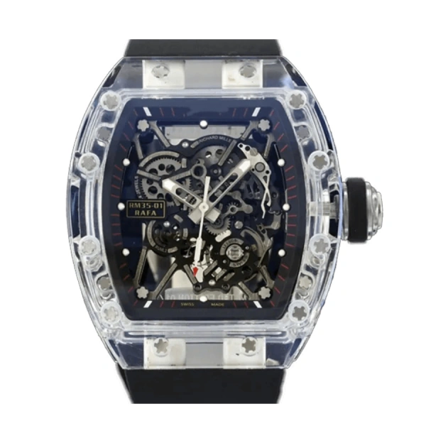 Richard Mille RM 035 Skeleton Rm35 01 | Black, Blue
