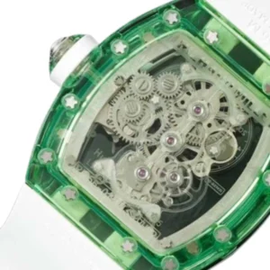 Additional view of Richard Mille RM 052 Skeleton RM56-01 | White, Green