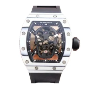 Richard Mille RM 052 Skeleton RM56-01 | Steel & White gold, Black