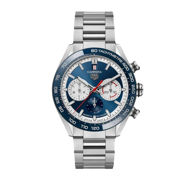 Tag Heuer Blue CBN2A1E.BA0643 | Steel & White gold