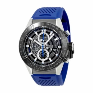 Additional view of Tag Heuer Black CAR2A1T.FT6052 | Blue, Steel & White gold